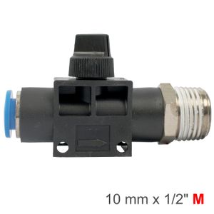 Pu Hose Fitting Valve 10mm X 1/2'm